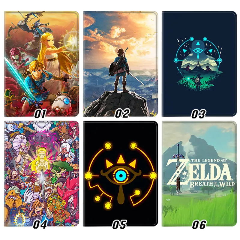 Hyrule Legend — Link Princess Hyrule Legend Breath of the Wild Sheikah Eye Tablet Case