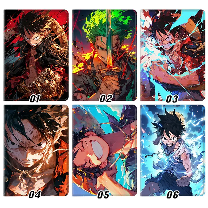 Pirate Voyage — Monkey D Luffy Roronoa Zoro Gear 5 Haki Anime Manga Battle Art Tablet Case