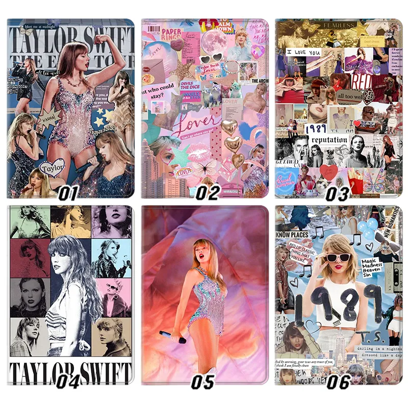 Taylor Swift — The Eras Tour Lover 1989 Reputation Pop Music Star Collage Tablet Case