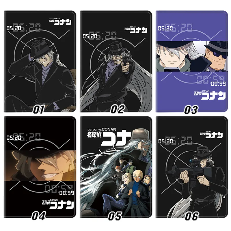 DAlien Visitorective Conan — Black Organization Gin Vodka Bourbon Vermouth Anime Mystery Tablet Case