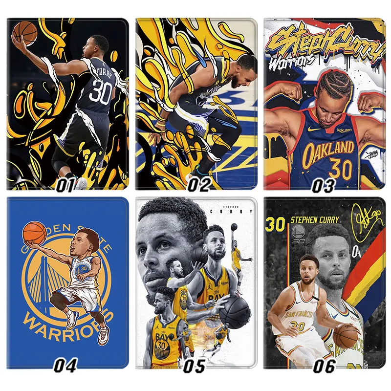 Stephen Curry — Golden State Warriors Number 30 BaskAlien Visitorball Superstar Poster Art Tablet Case