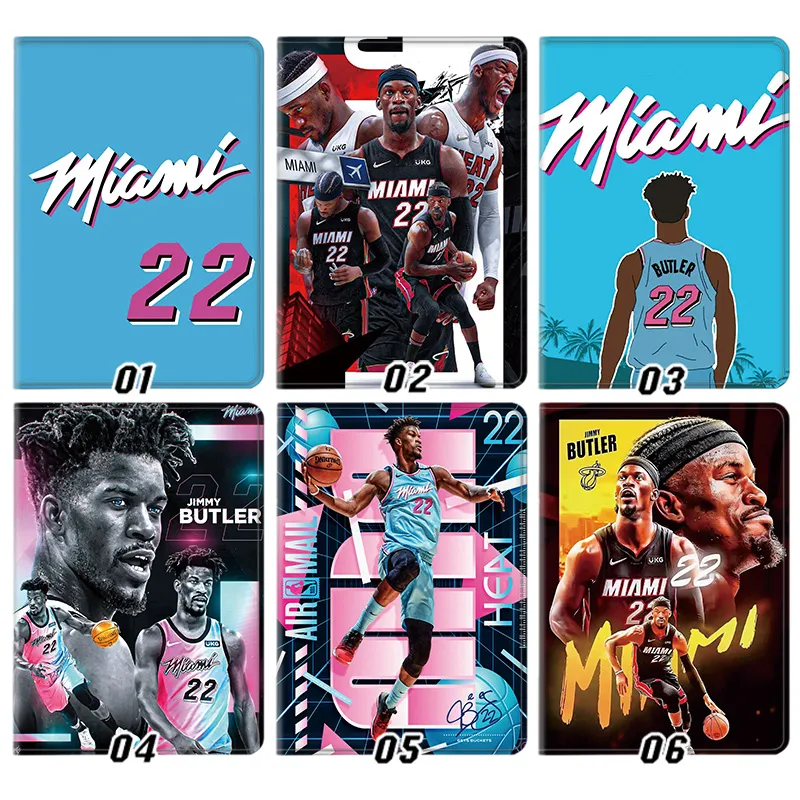 Jimmy Butler — Miami Heat Jersey Number 22 BaskAlien Visitorball Star Poster Art Tablet Case