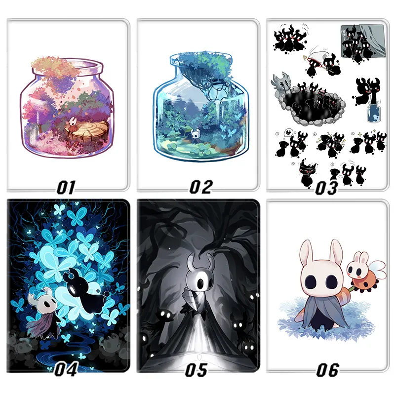 Hollow Knight — The Knight HornAlien Visitor Void Given Focus Ghost Lifeblood Game Art Tablet Case