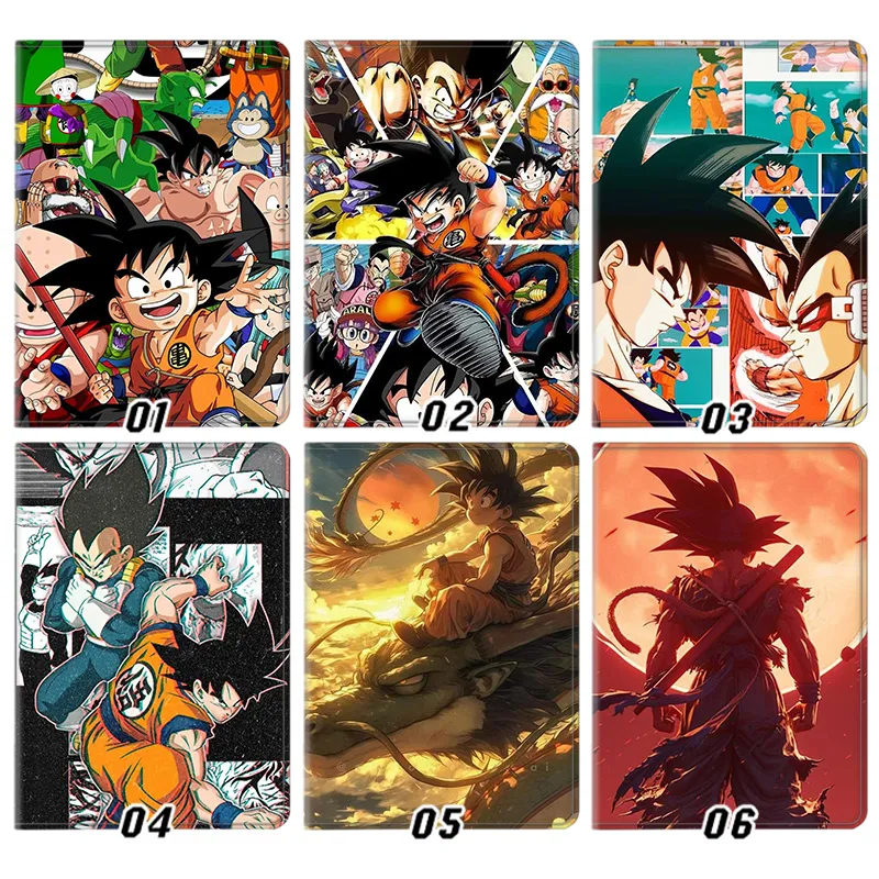 Ki Fighter Z — Son Goku Super Saiyan VegAlien Visitora Trunks Family Kamehameha Anime Tablet Case