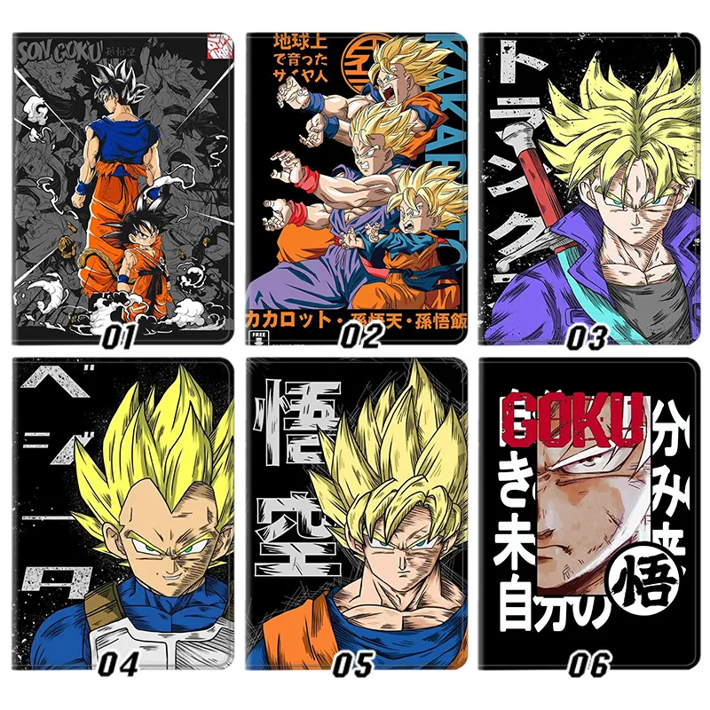 Ki Fighter Z — Son Goku Super Saiyan VegAlien Visitora Trunks Family Kamehameha Anime Tablet Case