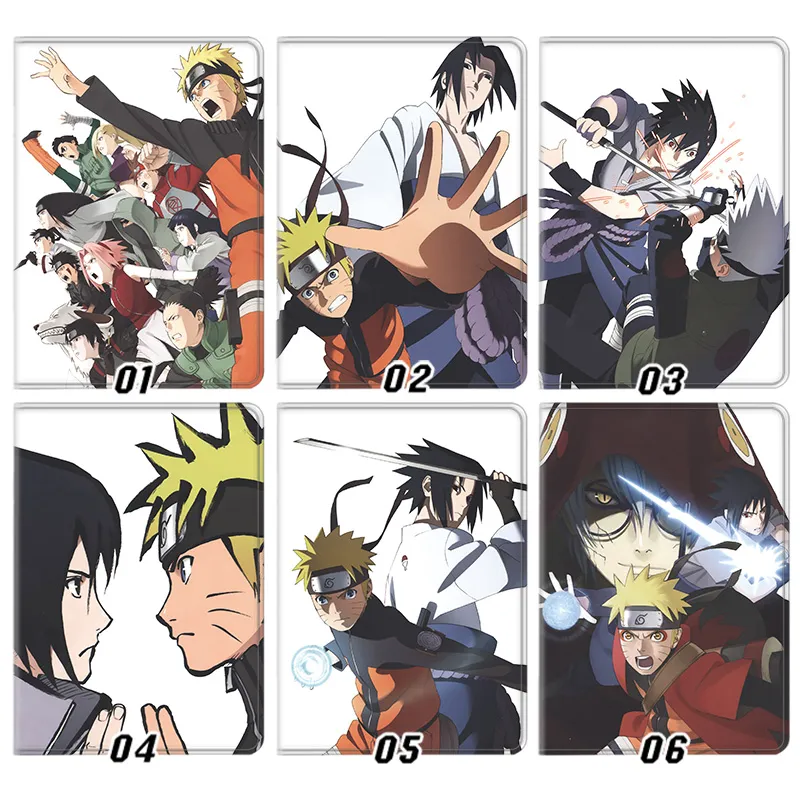 Ninja Anime  — Ninja Anime and Sasuke Rivals Battle & Ninja Konoha Allied Shinobi Forces Tablet Case
