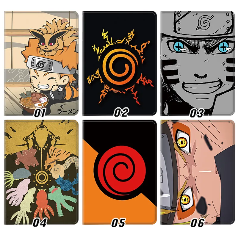 Ninja Anime  — Cute Chibi Anime Ninja, Sage Mode & Tailed Beasts Icons Tablet Case