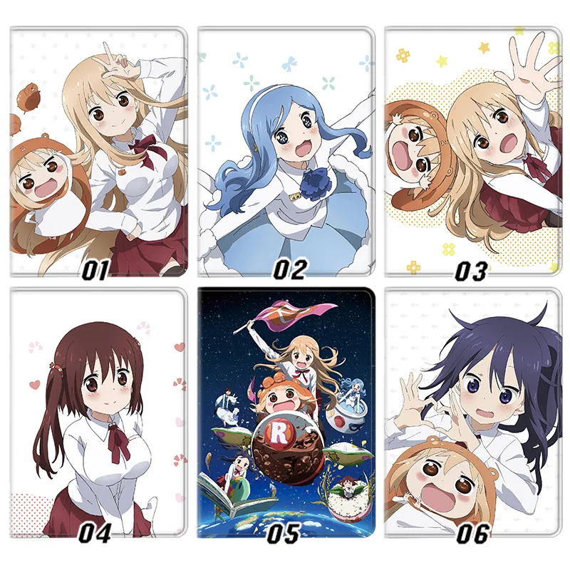 Himouto Umaru-chan Umaru Doma Cute Chibi Anime Silk Texture Flip Leather Tablet Case