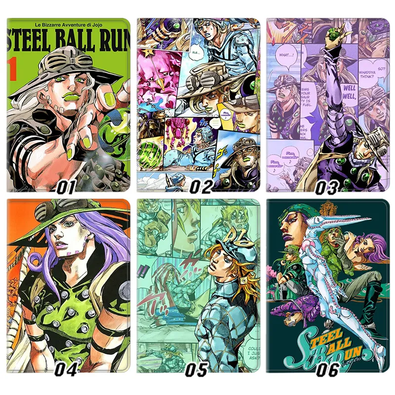 JoJos Bizarre Adventure Steel Ball Run Gyro Johnny Tablet Case