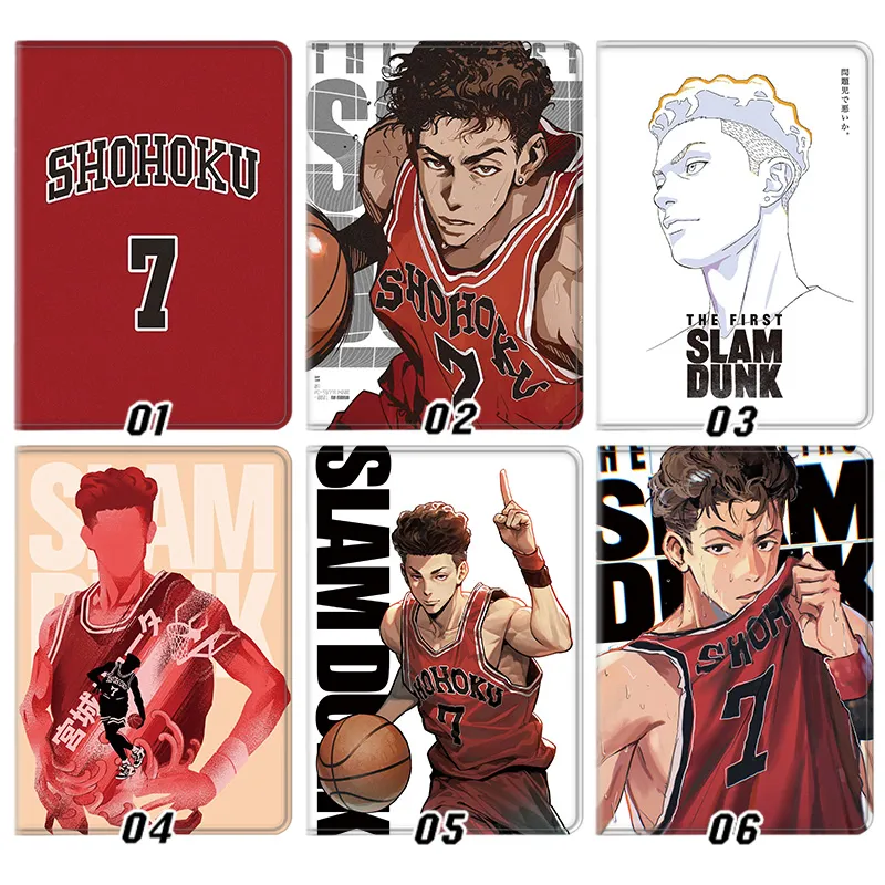 Slam Dunk Ryota Miyagi Shohoku No 7 Anime Flip Tablet Case