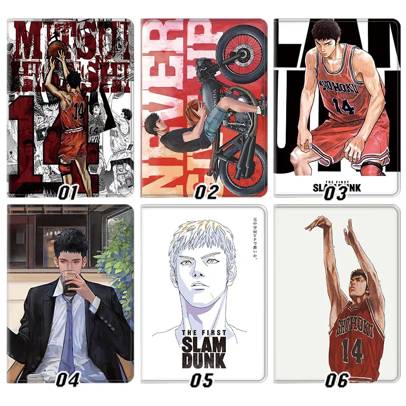 Slam Dunk Hisashi Mitsui Shohoku No 14 Anime Flip Tablet Case