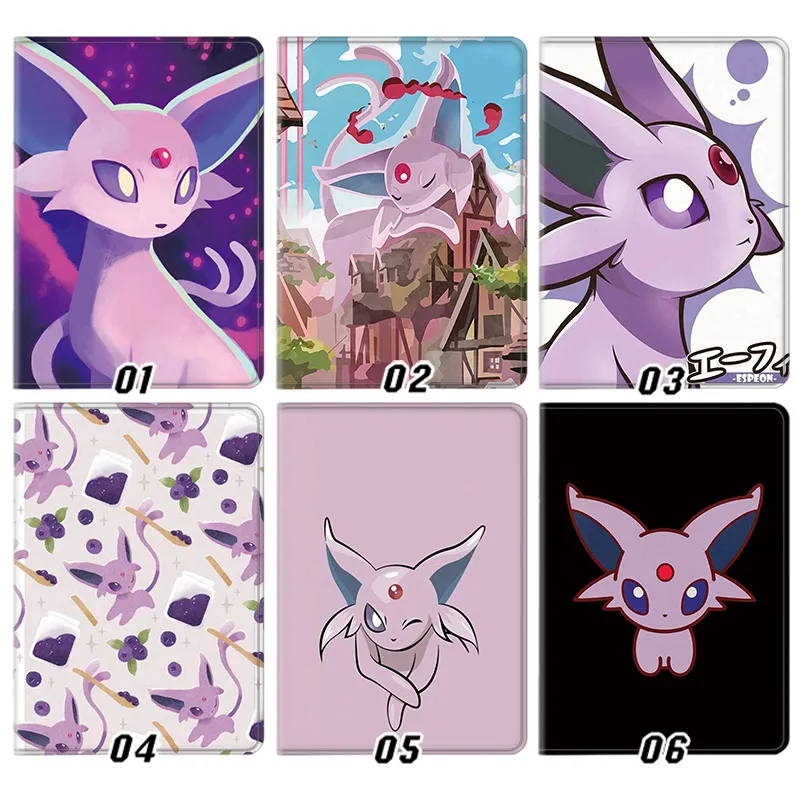 Creature Collection Espeon Cute Psychic Eeveelution Flip Tablet Case
