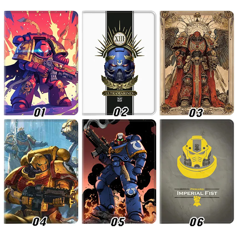 Warhammer 40K Space Marine Ultramarines Imperial Fists Tablet Case