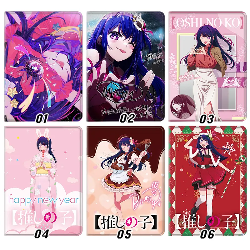 Oshi no Ko Ai Hoshino Idol Anime Pattern Flip Tablet Case