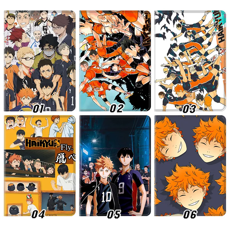 Haikyuu!! Anime Character Art Smart Flip Tablet Case