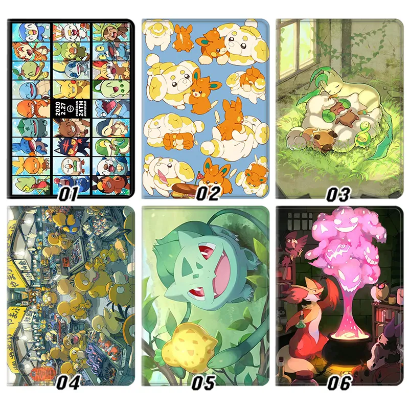 Creature Collection Cute Anime Characters & Monsters Silk Texture Flipping Leather Tablet Case