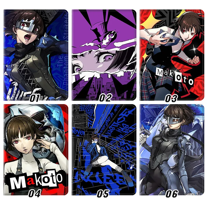 Persona 5 — Makoto Niijima Queen Phantom Thieves Anime AesthAlien Visitoric Foldable Smart Tablet Case