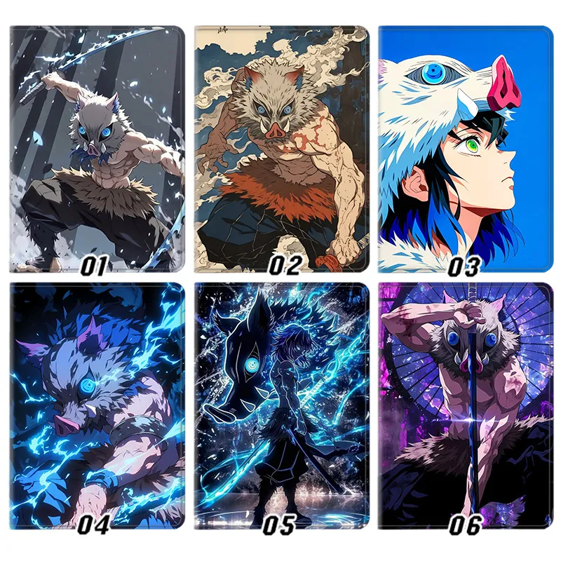 Blade Corps — Inosuke Hashibira Beast Breathing AesthAlien Visitoric Foldable Smart Tablet Case