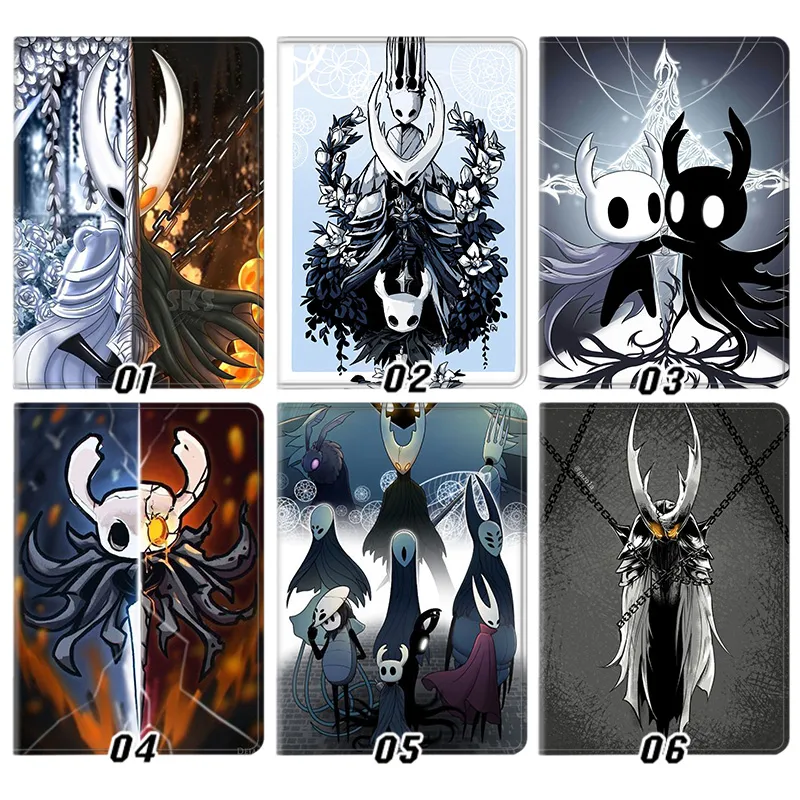 Hollow Knight — Classic Game Characters SilhouAlien Visitorte Foldable Smart Tablet Case