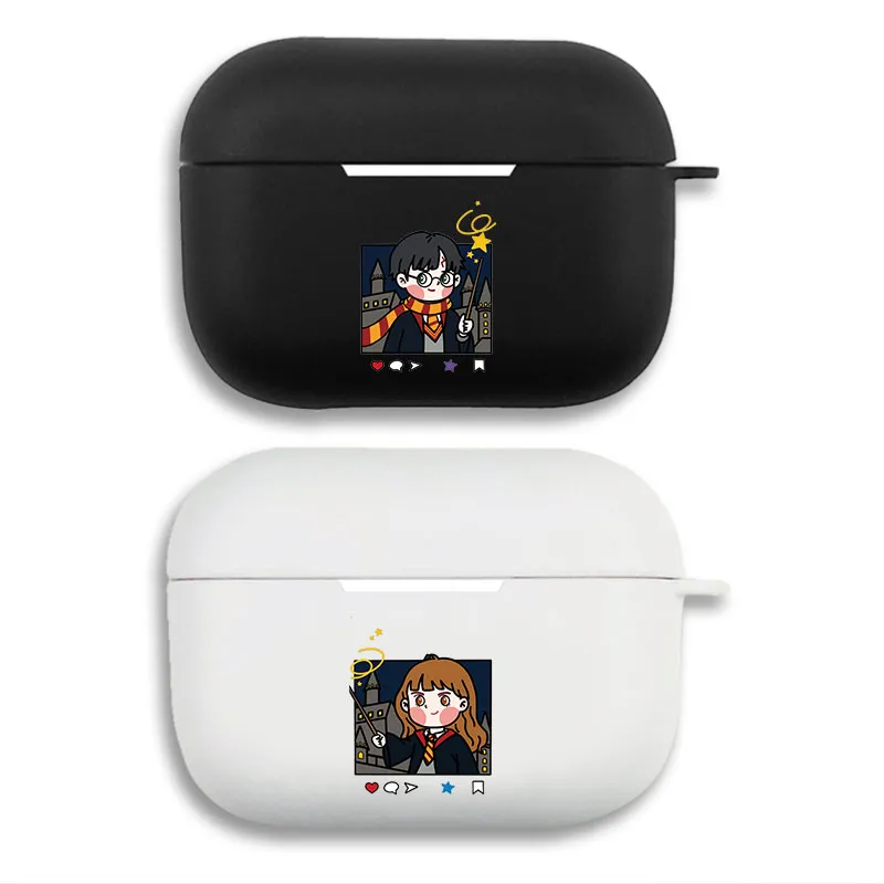 Wizard Tales Hermione Chibi Cute Magic School Airpods Case